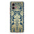 Motorola Moto G84 Case Beige Flowers