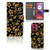 Motorola Moto G84 Hoesje Gouden Bloemen