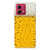 Motorola Moto G84 Siliconen Case Bier bierprint achterzijde