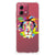 Motorola Moto G84 Stevig Bumper Hoesje Lion Color achteraanzicht