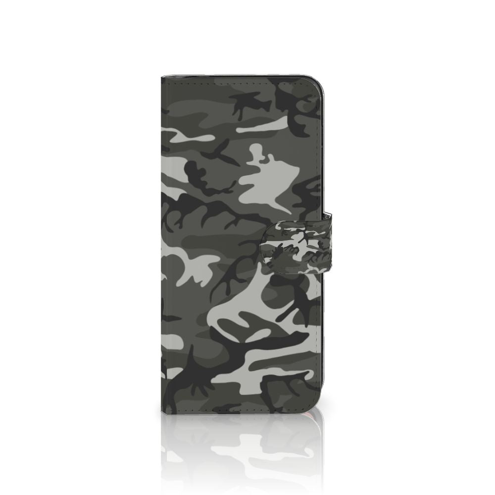 Motorola Moto G84 Telefoon Hoesje Army Light telefoonhoesje camouflage design voorkant