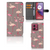 Motorola Moto G84 Telefoonhoesje met Pasjes Flamingo hoesje flamingo design voorkant binnenkant