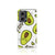 Motorola Moto G85 Leuk Hoesje Avocado Singing telefoonhoesje avocado design voorkant
