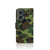 Motorola Moto G85 Telefoon Hoesje Army Dark telefoonhoesje camouflage groen zwart aanzicht
