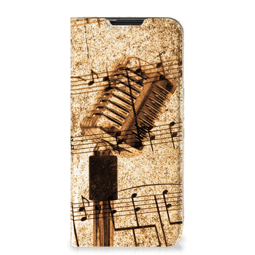 Motorola One Zoom Stand Case Bladmuziek - B2C Telecom