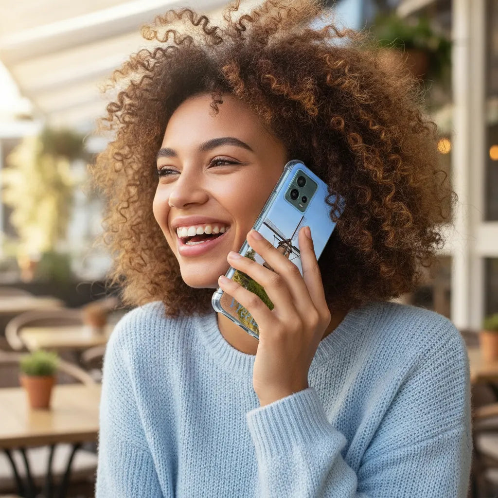Motorola Moto G72 hoesje met eigen foto