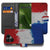 Fairphone 6 Nederlandse Vlag Met Pasjes Book Case voorkant zijkant