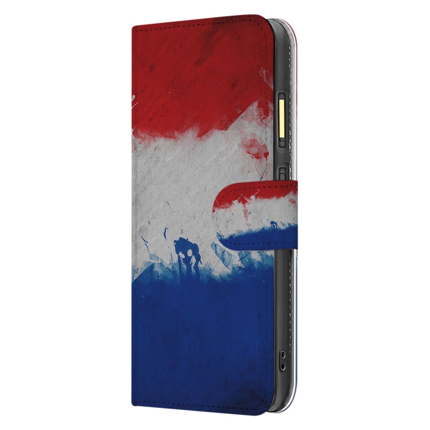 Fairphone 6 Nederlandse Vlag Met Pasjes Book Case zijde aanzicht