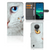 Nokia 1.4 Telefoonhoesje met Pasjes Witte Kat telefoonhoesje design witte kat aanzicht