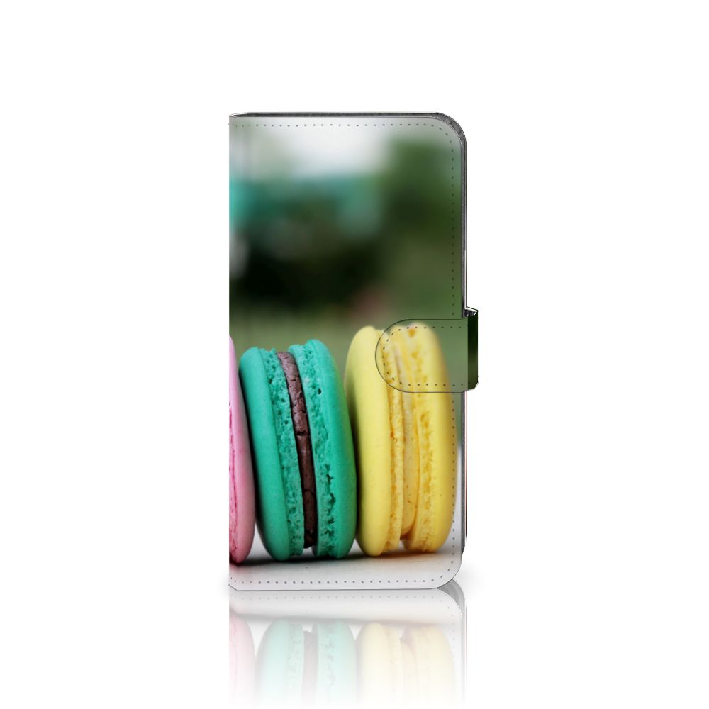 Nokia C12 Book Cover Macarons hoesje macarons design vooraan
