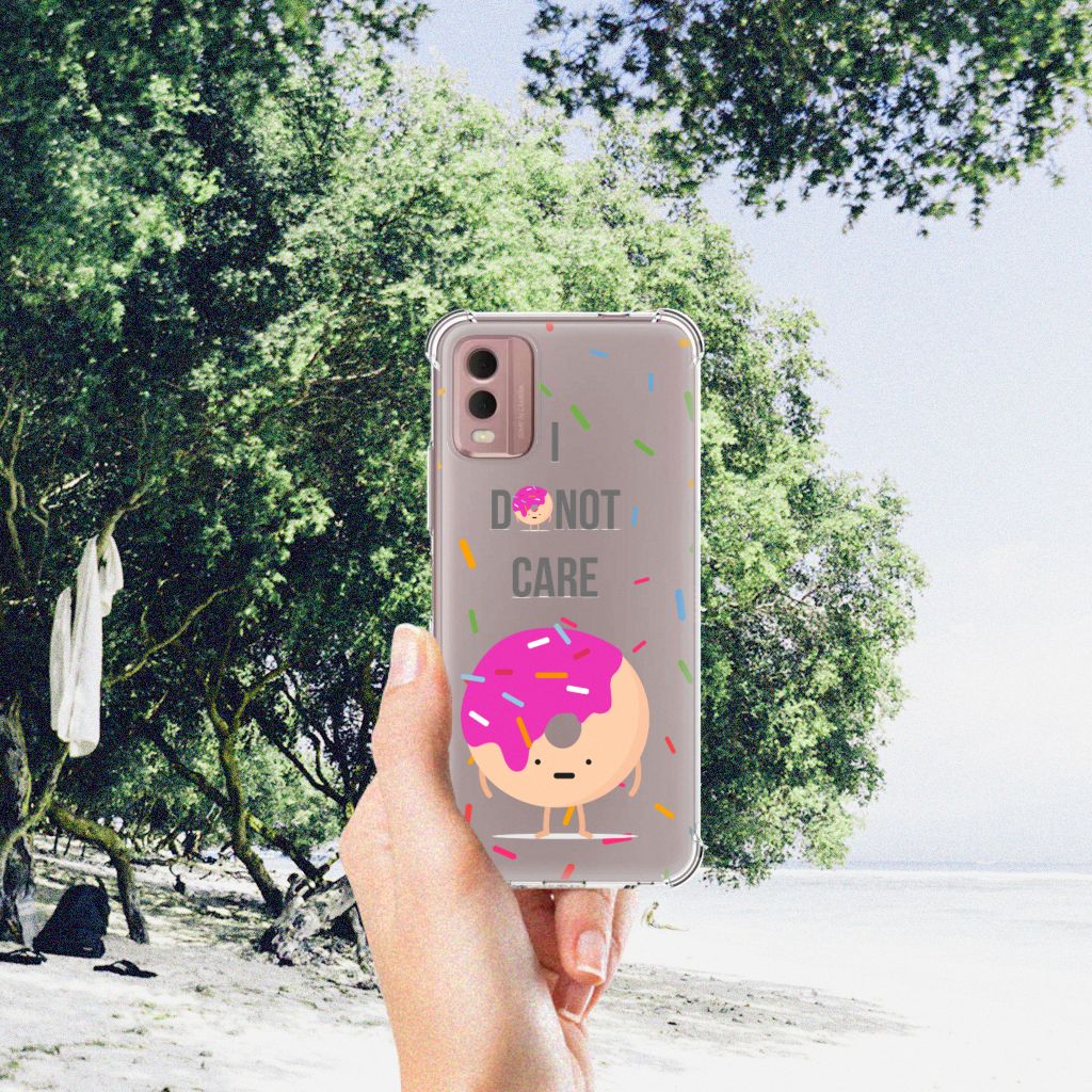 Nokia C32 Beschermhoes Donut Roze B2C Telecom