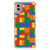 Nokia C32 Doorzichtige Silicone Hoesje Blokken B2C Telecom