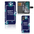 Nokia C32 Portemonnee Hoesje Flowers Blue DTMP