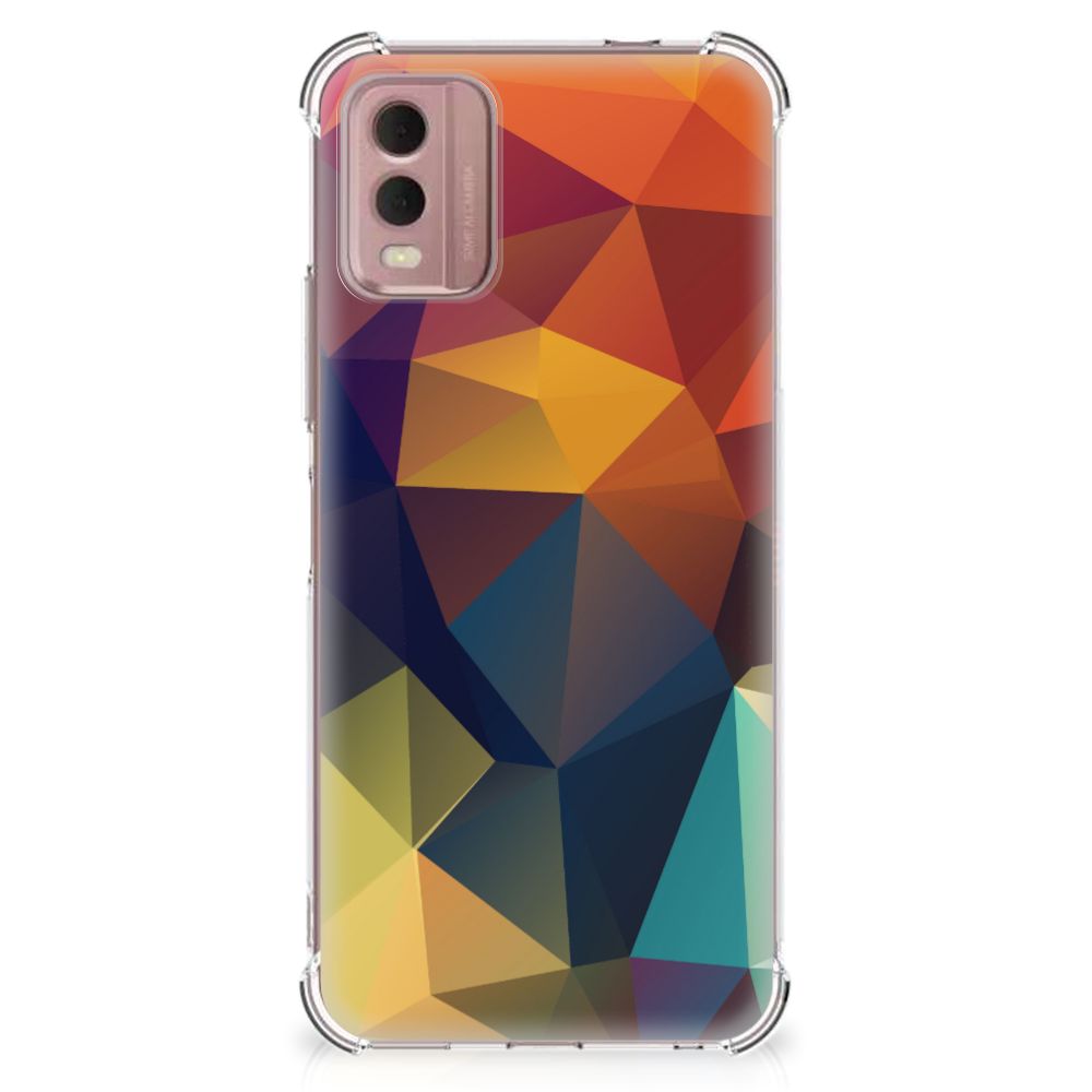 Nokia C32 Shockproof Case Polygon Color B2C Telecom