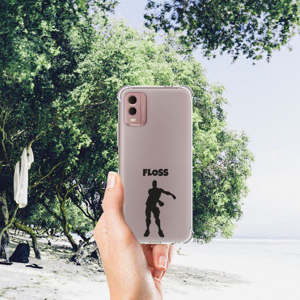 Nokia C32 Stevig Bumper Hoesje Floss B2C Telecom