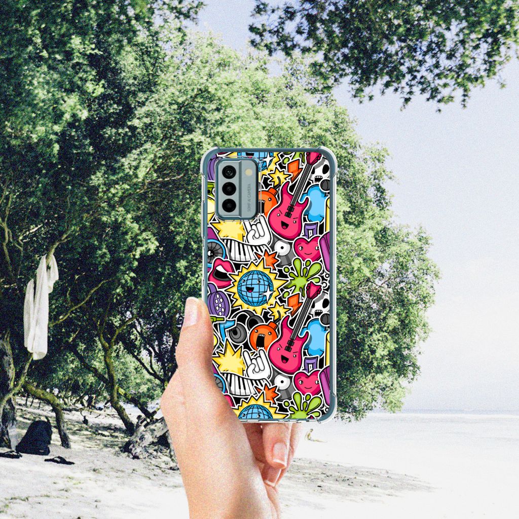 Nokia G22 Anti Shock Bumper Case Punk Rock B2C Telecom