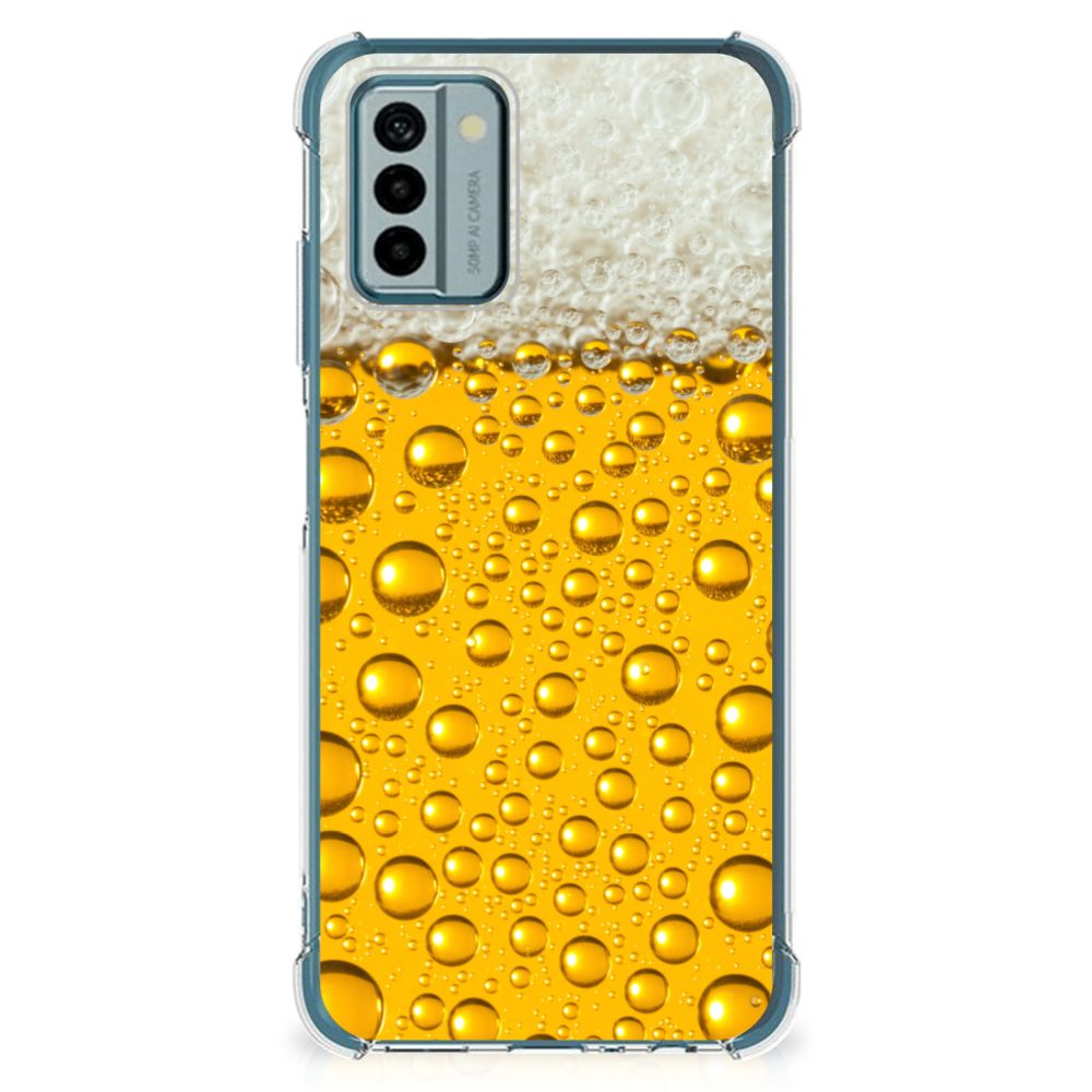 Nokia G22 Beschermhoes Bier design voorkant