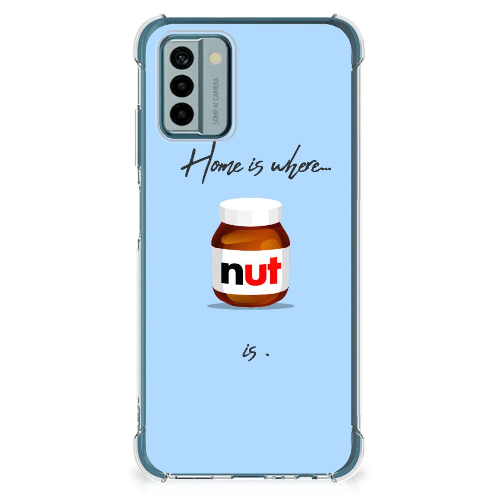 Nokia G22 Beschermhoes Nut Home ontwerp aanzicht