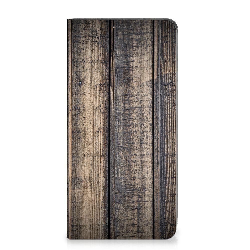 Nokia G22 Book Wallet Case Steigerhout steigerhout design voorkant