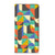 Nokia G22 Hoesje met Magneet Funky Retro design funky retro vooraanzicht