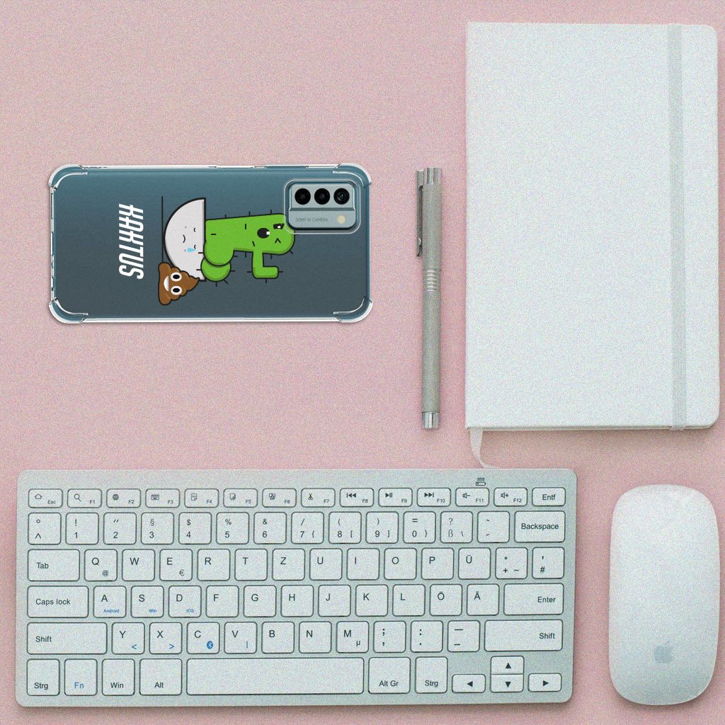 Nokia G22 Stevig Bumper Hoesje Cactus Poo B2C Telecom