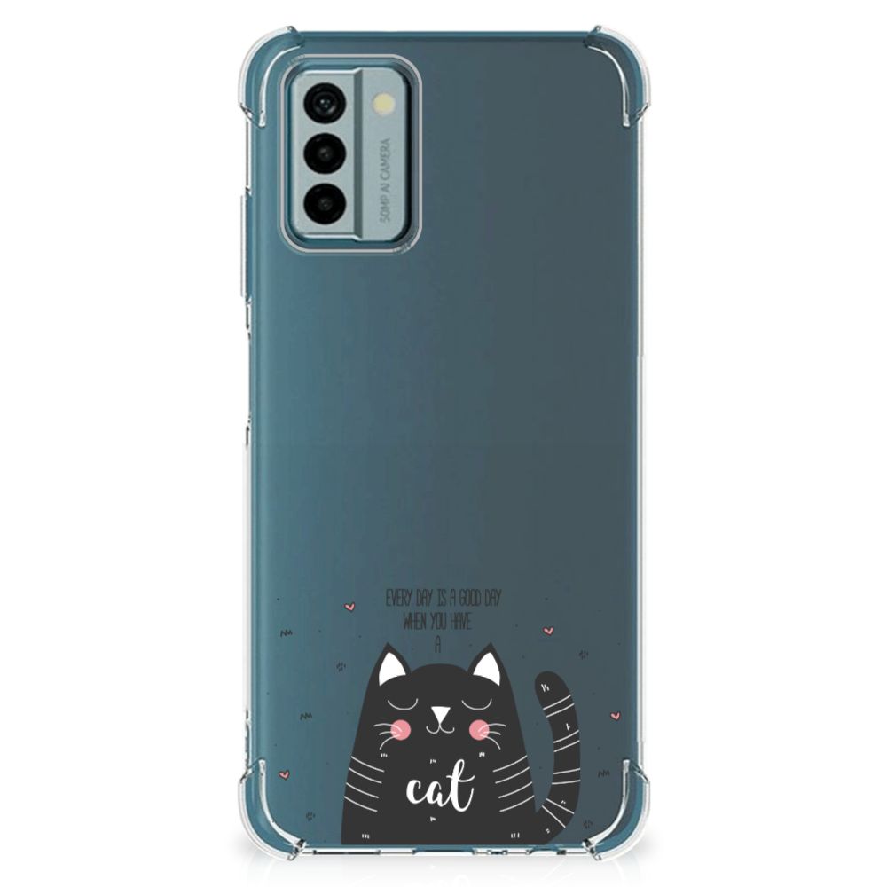Nokia G22 Stevig Bumper Hoesje Cat Good Day B2C Telecom