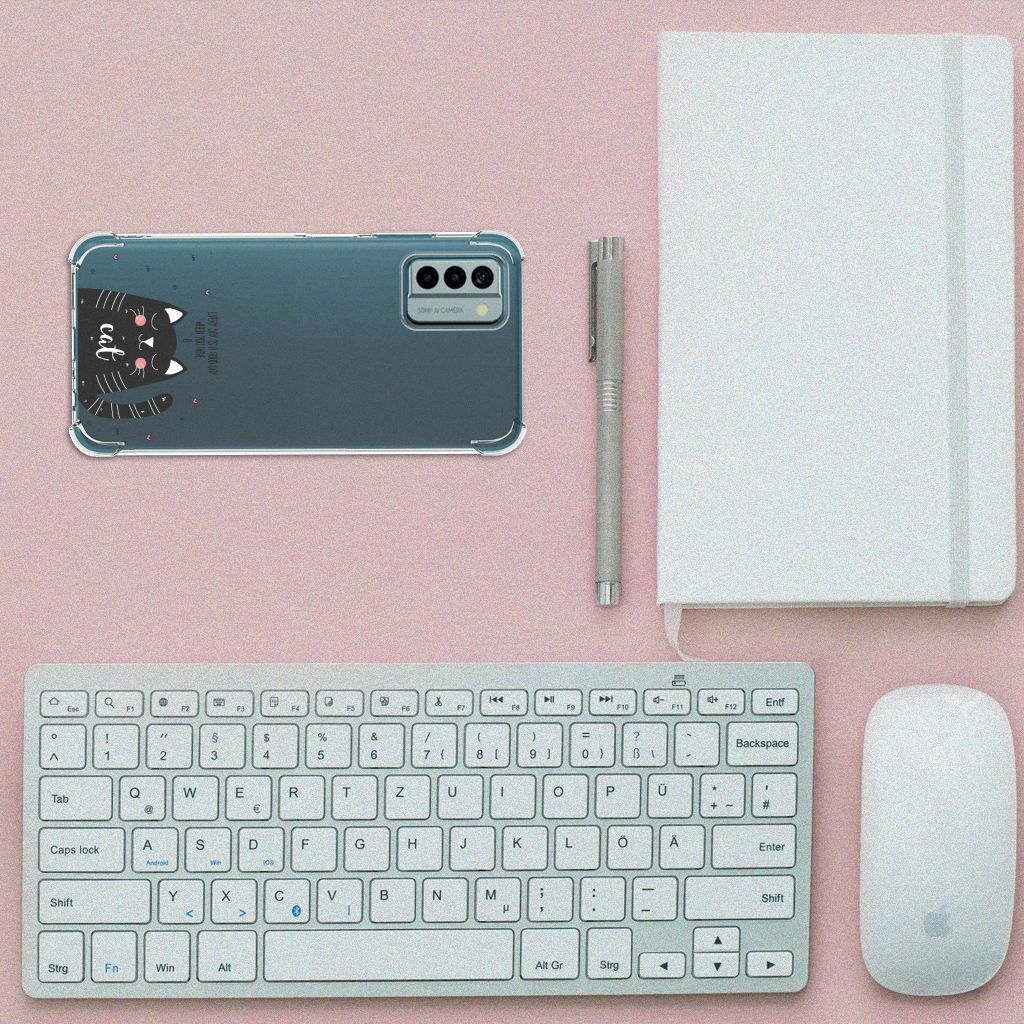 Nokia G22 Stevig Bumper Hoesje Cat Good Day B2C Telecom