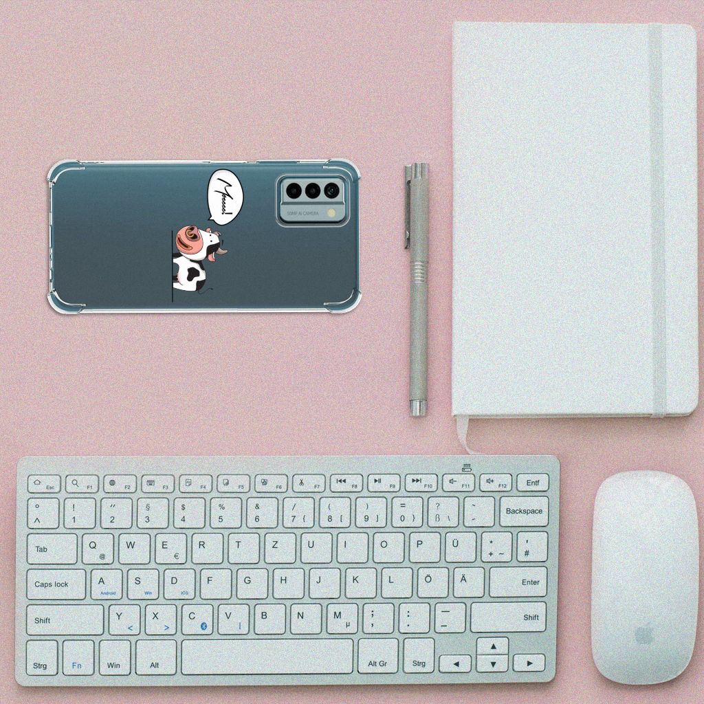 Nokia G22 Stevig Bumper Hoesje Cow B2C Telecom