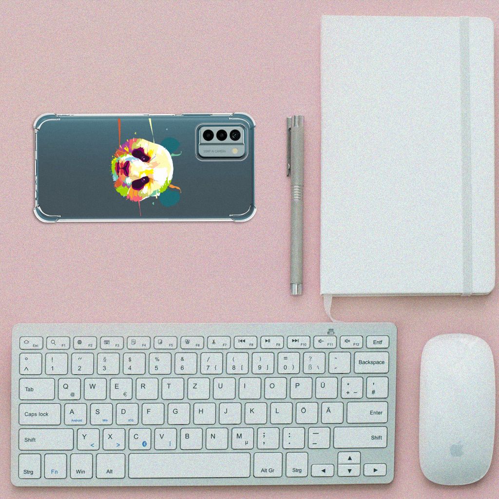 Nokia G22 Stevig Bumper Hoesje Panda Color B2C Telecom