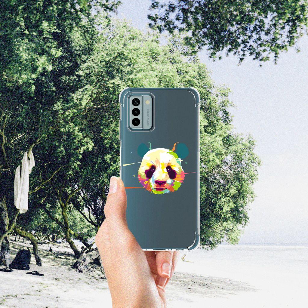 Nokia G22 Stevig Bumper Hoesje Panda Color B2C Telecom