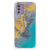 Nokia G42 Anti-Shock Hoesje Marble Blue Gold B2C Telecom