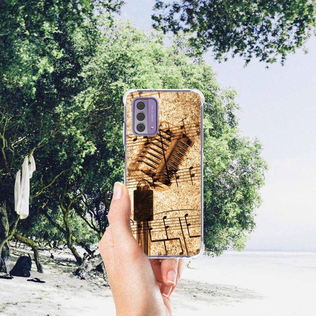 Nokia G42 Anti-shock Hoesje met foto Bladmuziek B2C Telecom