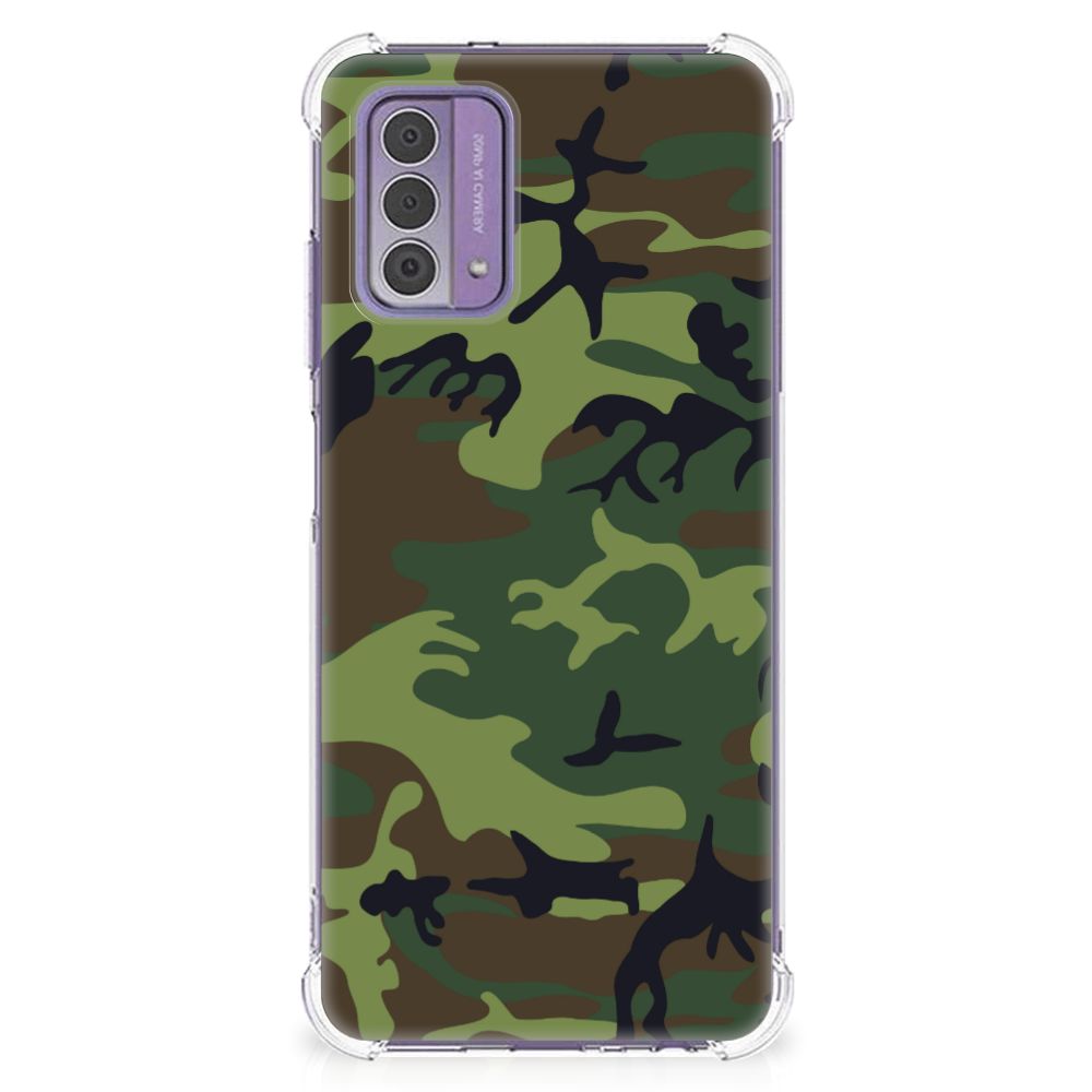 Nokia G42 Doorzichtige Silicone Hoesje Army Dark B2C Telecom