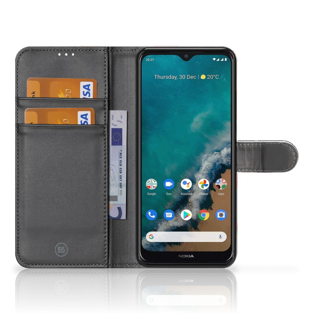 Nokia G50 Leuk Hoesje Valentine bookcase design interieur