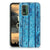 Nokia XR21 Bumper Hoesje Wood Blue