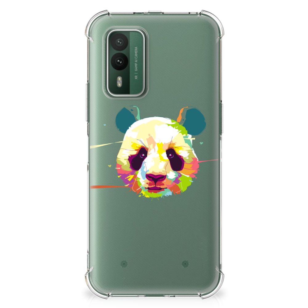 Nokia XR21 Stevig Bumper Hoesje Panda Color B2C Telecom