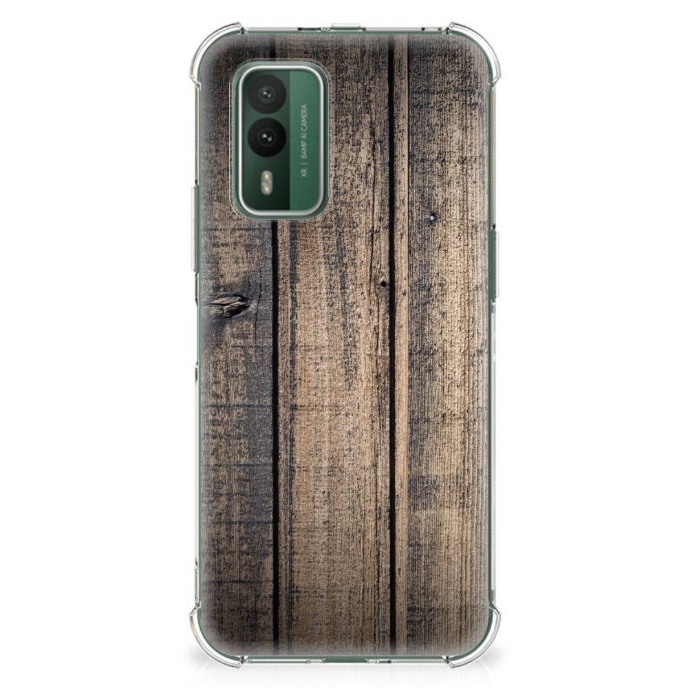 Nokia XR21 Stevig Telefoonhoesje Steigerhout B2C Telecom
