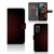 Nokia XR21 Telefoon Hoesje Geruit Rood met ruimte voor 3 pasjes en minimalistisch design.