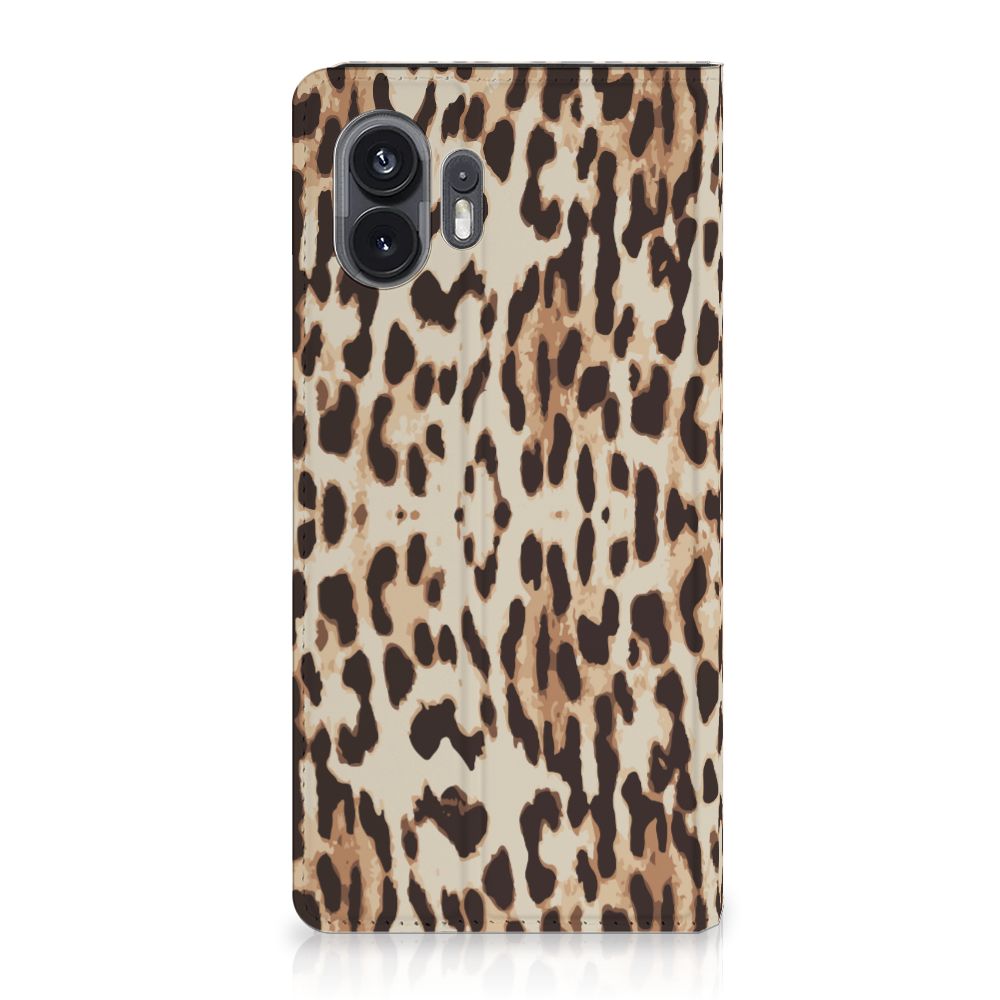 Nothing Phone (2) Hoesje maken Leopard hoesje luipaardprint achterkant