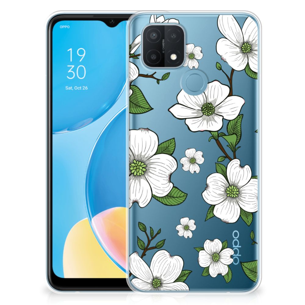 OPPO A15 TPU Case Dogwood Flowers B2C Telecom