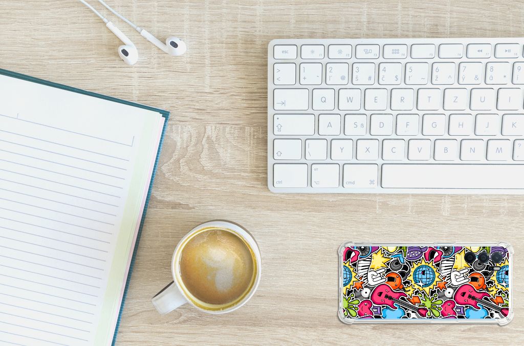 OPPO A16 | A16s | A54s Anti Shock Bumper Case Punk Rock B2C Telecom