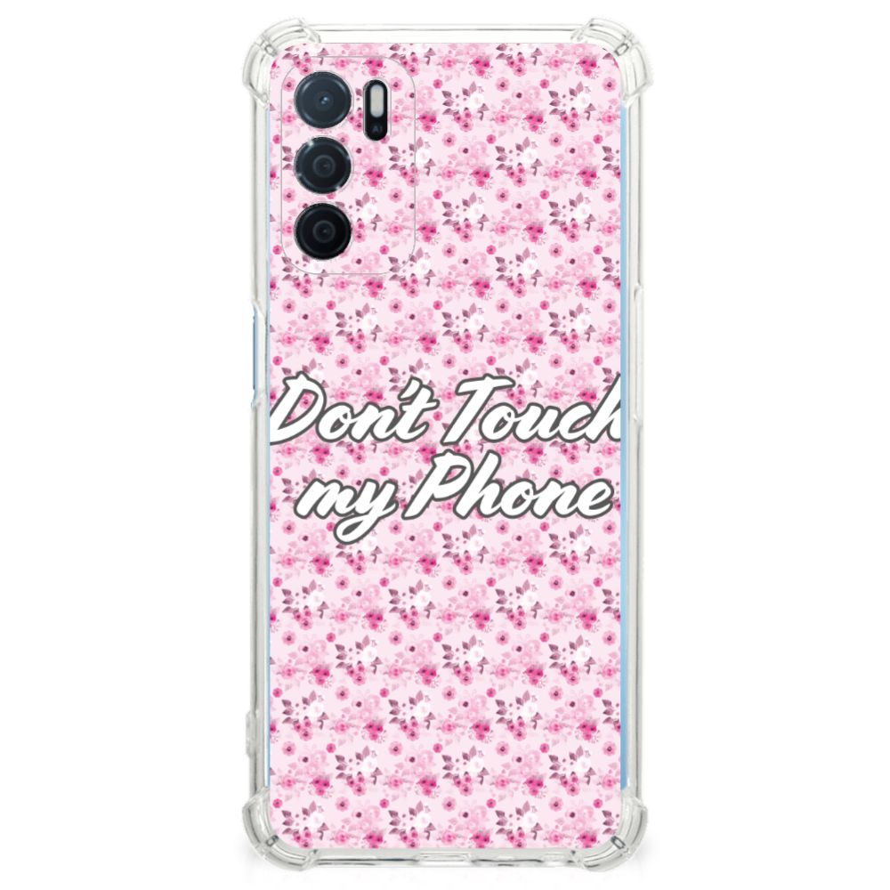 OPPO A16 | A16s | A54s Anti Shock Case Flowers Pink DTMP B2C Telecom