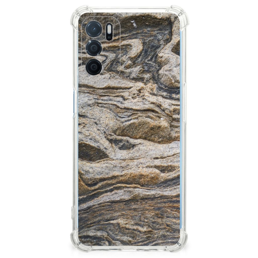 OPPO A16 | A16s | A54s Anti-Shock Hoesje Steen B2C Telecom
