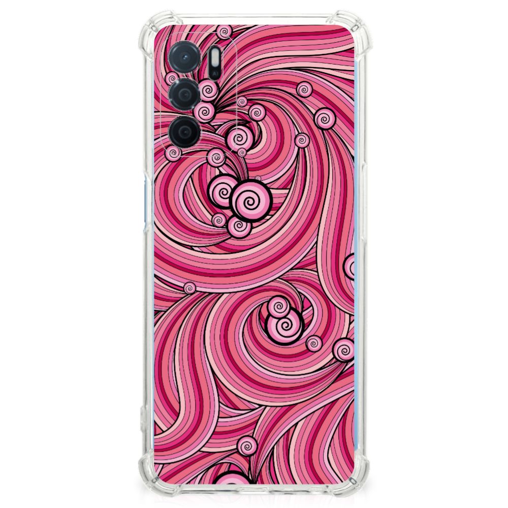 OPPO A16 | A16s | A54s Back Cover Swirl Pink B2C Telecom