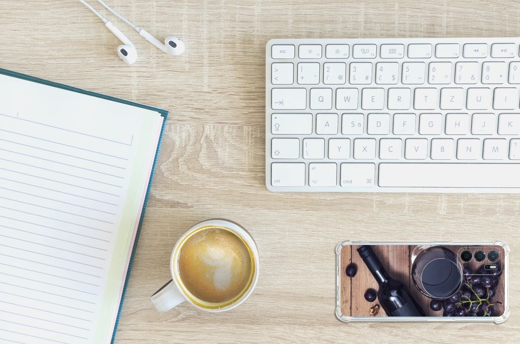 OPPO A16 | A16s | A54s Beschermhoes Wijn B2C Telecom