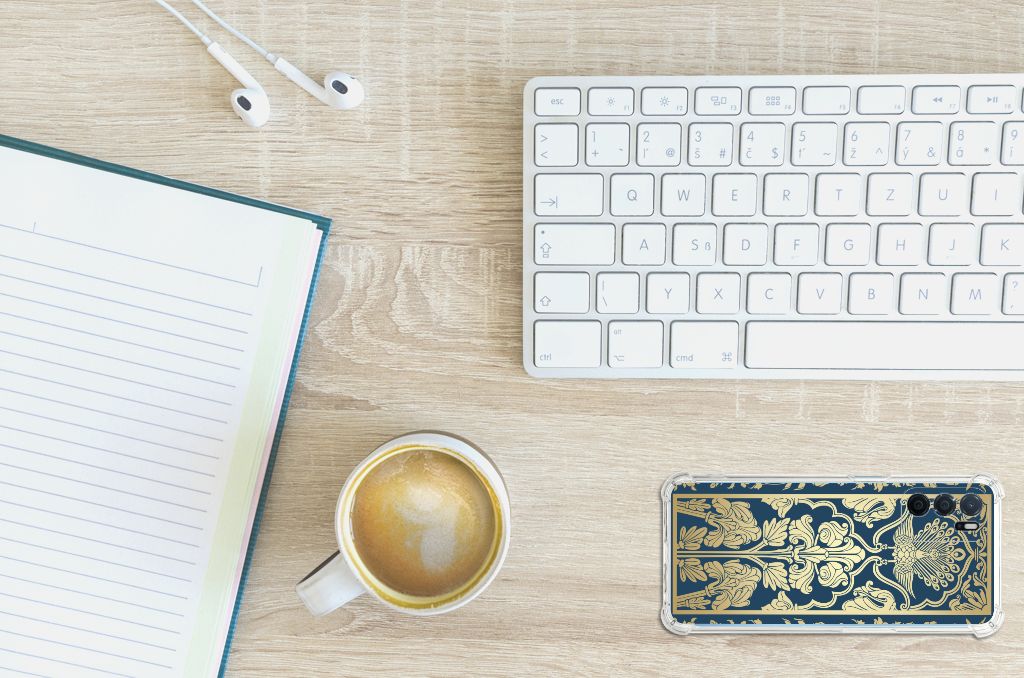 OPPO A16 | A16s | A54s Case Beige Flowers B2C Telecom