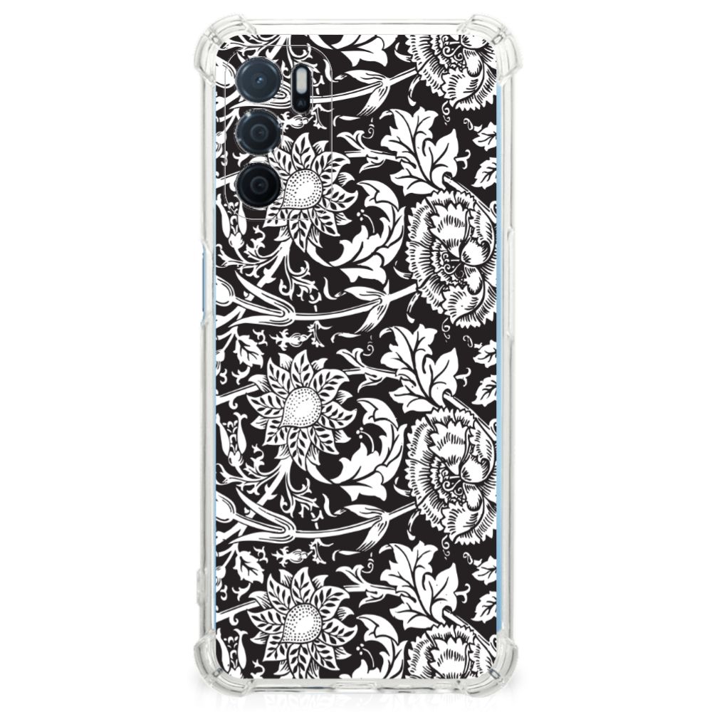 OPPO A16 | A16s | A54s Case Black Flowers B2C Telecom