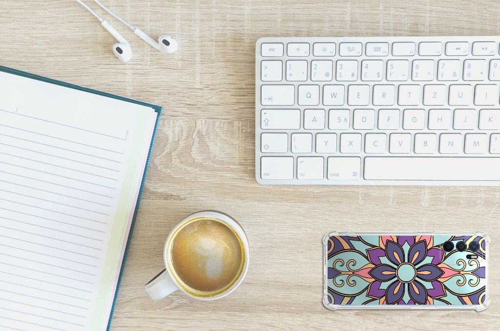 OPPO A16 | A16s | A54s Case Purple Flower B2C Telecom