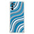 OPPO A16 | A16s | A54s Doorzichtige Silicone Hoesje Waves Blue B2C Telecom