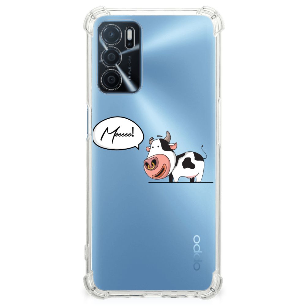 OPPO A16 | A16s | A54s Stevig Bumper Hoesje Cow B2C Telecom